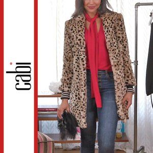 CAbi | 'Tess' Tie-Neck Long Sleeve Top